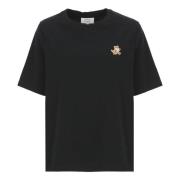 Sort Speedy Fox Patch T-shirt