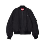 Nighthawks Bomber Jacket i sort