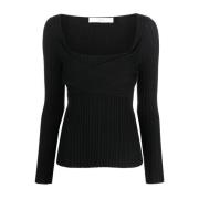 Sort Silke Casual Sweater