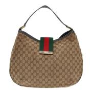 Pre-owned Canvas gucci-tasker