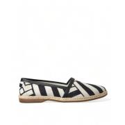 Stribede Canvas Espadrilles Stilfuld Charme