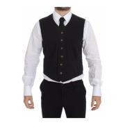 Elegant Sort Kjole Vest