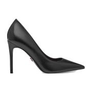 Sort Elegant Lukkede Pumps Kvinder