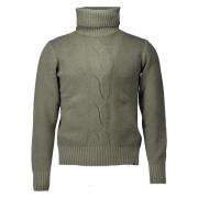 Grøn Turtle Neck Sweater