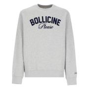 Grå Bomuld Crew Neck Sweater