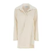 Ivory Polo Kjole Bomuld Blanding