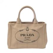 Pre-owned Canvas prada-tasker