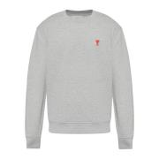 Sweatshirt med logo