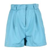 Stilfulde shorts med polyester og viskose