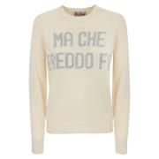 Hvid Sweater Maglione