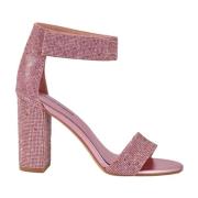 Stilfuld Sandal i alternative fibre