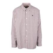 Casual Cotton-Polyester Skjorte