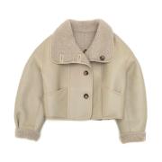 AIMI Vendbar Shearling Jakke