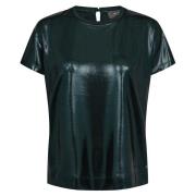 Grøn Metallic Tee til efterår/vinter