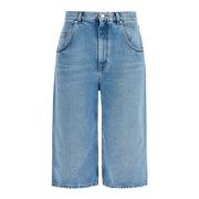 Slidte Flarede Denim Cropped Jeans