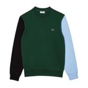 Grøn Rund Hals Sweatshirt