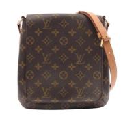 Pre-owned Canvas louis-vuitton-tasker