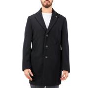 Sort Stilfuld Herreblazer