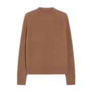 Kameluld Kashmir Sweater Engelsk Rib