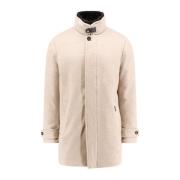 Luksus Beige Cashmere Frakke AW24