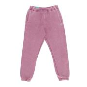 Bordeaux Fleece Sweatpant med Lommer