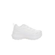 Hvide Mesh Lav-Top Sneakers