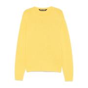 Solnedgang Gul Crew Neck Sweater