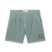 Grøn Grå Nylon Svømme Shorts