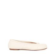 Hvide Slip-On Tabi Flade Sko