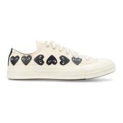 Hvide Multi Heart Low Top Sneakers