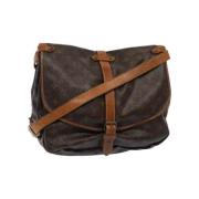 Pre-owned Canvas louis-vuitton-tasker