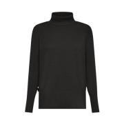 Blød Chenille Turtleneck Sweater