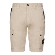 Cargo Bermuda Shorts Beige