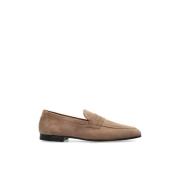 Suede sko type loafers