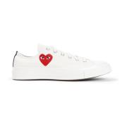 Red Heart Low Top Sneakers