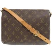 Pre-owned Canvas louis-vuitton-tasker