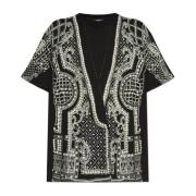 Oversize t-shirt med print