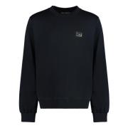 Bomuld Crew-Neck Sweatshirt