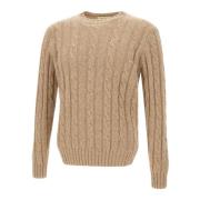 Merino Uld Sweater Beige