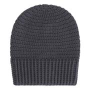 Kashmir Hæklet Strikket Beanie Hat