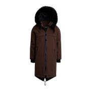 Vandtæt Mat Fishtail Parka