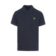 Navy Patch Logo Polo Shirt