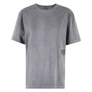 Puff Logo Essential Tee med Bound Neck