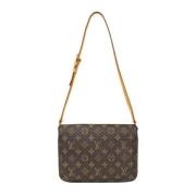 Pre-owned Canvas louis-vuitton-tasker