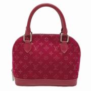 Pre-owned Satin louis-vuitton-tasker