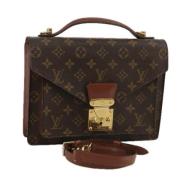 Pre-owned Canvas louis-vuitton-tasker