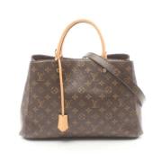 Pre-owned Canvas louis-vuitton-tasker