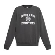 Trykt sweatshirt fra Varsity-kollektionen