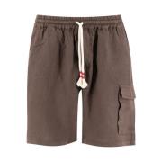 Linned Snøre Bermuda Shorts