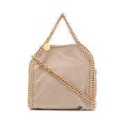 Mini Beige Falabella Tote Taske